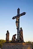 Statue Of The Crucifix; Waterloo, Quebec, Canada