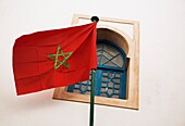 Marokkanische Flagge, Marokko, Nordafrika