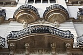Ornate Balconies, Barcelona, Spain