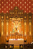 Altar der St. John's Church, Madison Square, Savannah, Georgia, USA