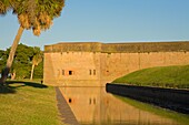 Exterior Of Fort Pulaski National Monument, Savannah, Georgia, Usa