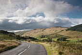 Straße durch Isle Of Arran, Schottland