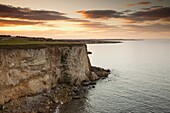 Waterfront Cliff; South Shields, Tyne And Wear, England