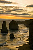 Sonnenuntergang am Meer, Victoria, Australien