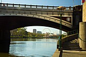 St. Kilda Road, Brücke, Melbourne, Australien; Melbourne, Australien