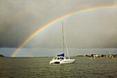 Regenbogen über Bateman's Bay, Australien