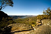 Mount William Range, Bellfield-See, Victoria, Australien