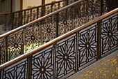 Banister Of A Staircase In The Rookery Building In Chicago; Chicago, Illinois, Usa