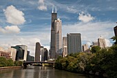Skyline, Chicago, Illinois, Usa