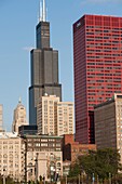 Downtown Chicago, Illinois, Usa