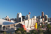 Gebäude im Stadtzentrum; Calgary, Alberta, Kanada