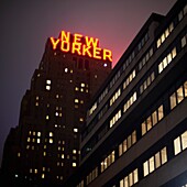 New Yorker Building, Manhattan, New York, Usa
