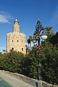 Torre Del Oro, Sevilla, Spanien