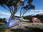 Camping in der Wildnis