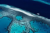 Great Barrier Reef, Blick aus hohem Winkel