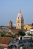 View Across Roofs Towards Cathedral