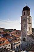 Tower Of Saint Saviours Church And Rooftops.