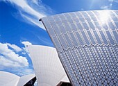 Detail des Daches des Opernhauses von Sydney