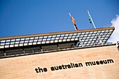 Das Australische Museum, Nahaufnahme