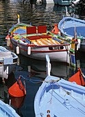 Old Boats In Harbor
