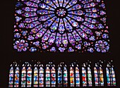 Rose Window Of The Notre Dame Cathedral.