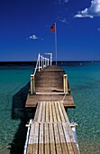 Wooden Pier; St. Tropez, France.