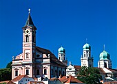 St. Paul's Church And St, Stephen's Cathedral In Background