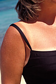 Woman's Tan Line, Close Up