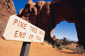 Sign In Arches National Park