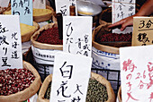 Assorted Beans And Nuts In Market