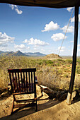 Chair Outside Tent With A View