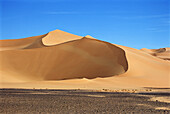 Sanddünen in der Wüste, Wan-Kaza-Wüste