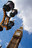 Big Ben & Lamp Post, Close Up