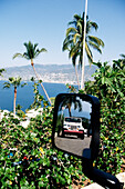 Jeep In Rearview Mirror, Acapulco