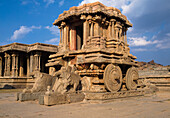 Vitala Temple Stone Chariot From The Historic Vijayanagara Empire.