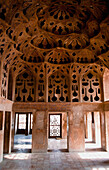 Ornate Ceiling Decoration, Ali Qapu Palace