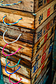 Crates With Rope Handles