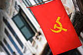 Kommunistische Flagge von China
