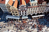 Altstädter Ring in Prag, Luftaufnahme
