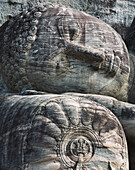 Reclining Buddha At Gal Vihara, Close Up