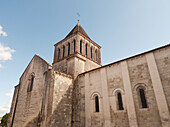Eglise saint arthemy a twelfth century church with gothic and romanesque influences; Blanzac charente france