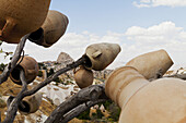 Clay Pots For Sale; Cappadocia, Turkey
