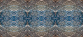 Blue and brown abstract panoramic.