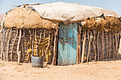 Africa, Kenya, Samburu National Reserve. Indigenous house.