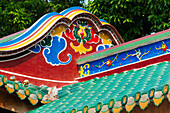 Architectural details of South Putuo Temple, Xiamen, Fujian Province, China