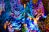 Reed Flute Cave Guilin, China.