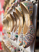 Shoe shop in Amritsar, Punjab, India.