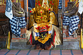 Indonesia, Bali. Barong dance costume