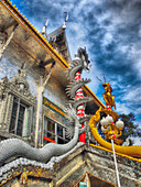 Asien, Ang Thong, Himmelsdarstellung im Wat Muang, Ang Thong