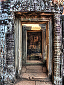 Cambodia, Angkor Watt, Siem Reap, Faces of the Bayon Temple
